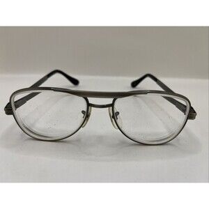 Libco Eyglasses USA #33 33/34 Aviator Designer Frames Only Grey 52-16-135